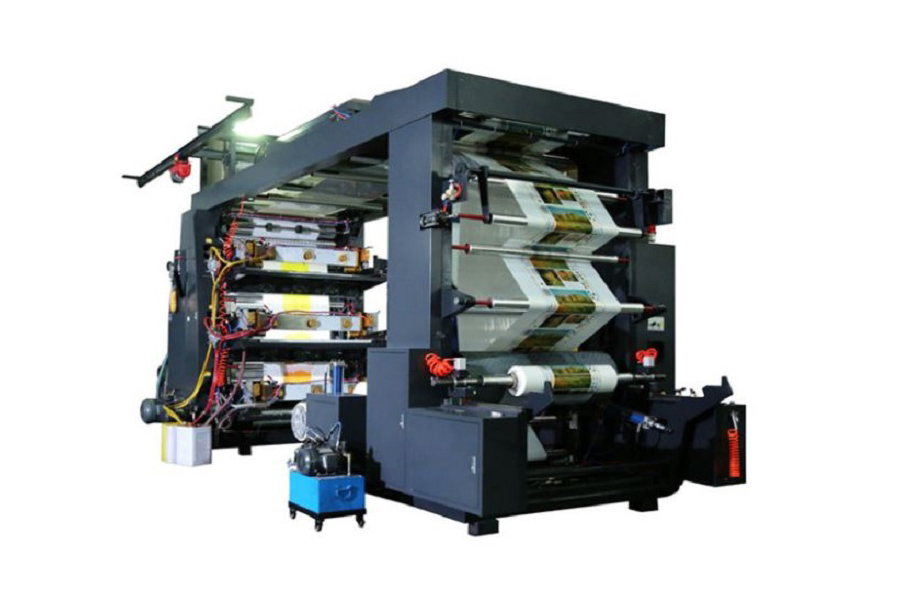 6 Color Paper Flexographic Printing Machine