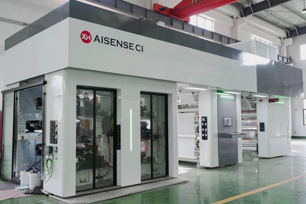 Grearless full servo CI flexo printing machine